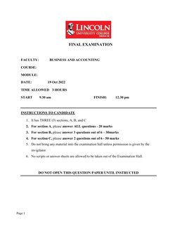 Accounting Final Exam Questions PDF | PDF | Debits And Credits | Revenue