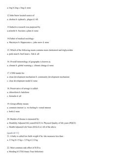 100 MCQs for Public Health Exams | PDF | Public Health | Sensitivity ...