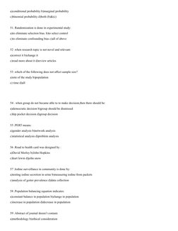 100 MCQs for Public Health Exams | PDF | Public Health | Sensitivity ...