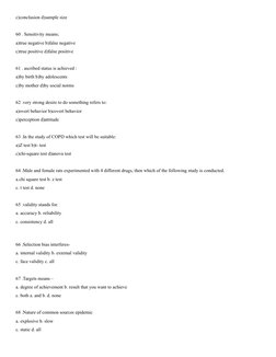 100 MCQs for Public Health Exams | PDF | Public Health | Sensitivity ...
