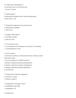 100 MCQs for Public Health Exams | PDF | Public Health | Sensitivity ...