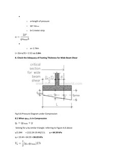 Cantilever Retaining Wall Design Example | PDF | Weight | Pressure