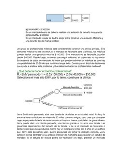 MG 
 
30000 
0 
 
 
25000 
- 
16000 
0 
 
 
b) MAXIMAX= $ 300000 
En un mercado bueno se debería realizar una estación de