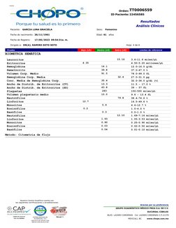 Prueba
Paciente:
Sexo:
Fecha de Registro:
Dirigido a:
Edad:
Hoja: 4 de 6
GARCIA LUNA GRACIELA
Femenino
61
 DR(A). RAMIRO S
