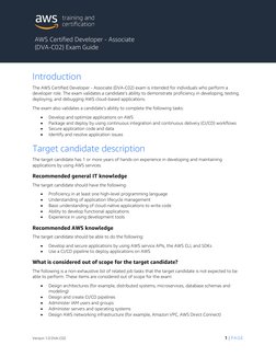 AWS Certified Developer Exam Guide DVA-C02 | PDF | Amazon Web Services ...