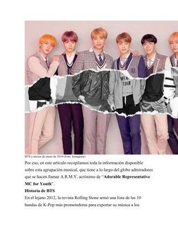 BTS a inicios de enero de 2019 (Foto: Instagram)
Por eso, en este artículo recopilamos toda la información disponible 
sobre