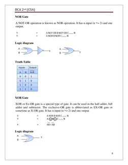 BCA 2nd Sem Computer Architecture Notes | PDF | Logic Gate | Teaching ...