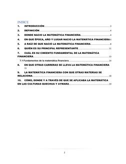Historia de la Matemática Financiera | PDF | Números | Finanzas Matemáticas