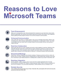 Microsoft Teams User Training Guide | PDF | Computer File | Icon ...