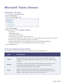 Microsoft Teams User Training Guide | PDF | Computer File | Icon ...