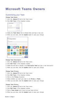 Teams User Guide.pdf Microsoft Teams User Training Guide | PDF | Computer File | Icon ...