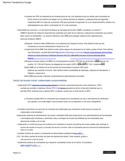 Página | 8
o Actualice las VPN, los dispositivos de infraestructura de red y los dispositivos que se utiliza