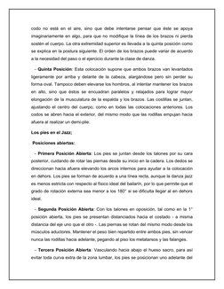 codo no está en el aire, sino que debe intentarse pensar que éste se apoya
imaginariamente en algo, para que no modifique la