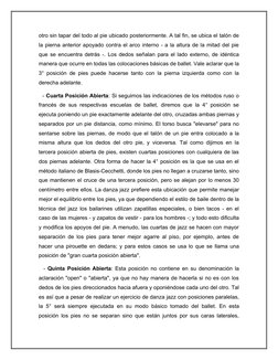 otro sin tapar del todo al pie ubicado posteriormente. A tal fin, se ubica el talón de
la pierna anterior apoyado contra el a