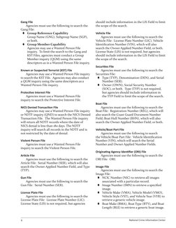 Overview of NCIC File Types | PDF | National Instant Criminal ...