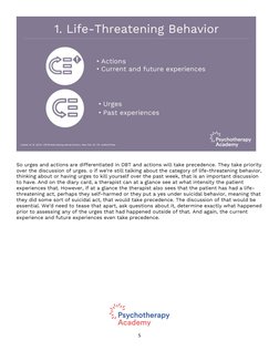 Target Behavior Examples Dbt DBT Target Hierarchy Explained | PDF | Dialectical Behavior Therapy ...