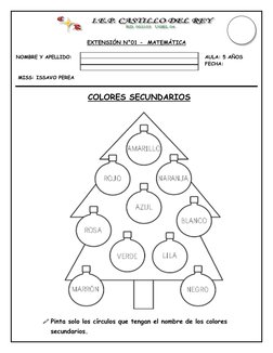 EXTENSIÓN N°01 -  MATEMÁTICA 
 
NOMBRE Y APELLIDO: 
AULA: 5 AÑOS 
                     
FECHA: 
 
 MISS: ISSAVO PER