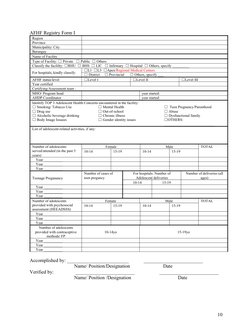 Afh Checklist.pdf Adolescent-Friendly Health Facility Guidelines | PDF | Adolescence ...