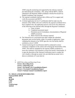 Afh Checklist.pdf Adolescent-Friendly Health Facility Guidelines | PDF | Adolescence ...