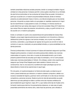 también presentaba relaciones sociales precarias, donde no conseguía entablar ninguna 
amistad con otras personas ni tampoco