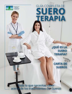 GUÍA COMPLETA DE
SUERO
TERAPIA
¿QUÉ ES LA
SUERO
TERAPIA?
CARTA DE
SUEROS
Todo lo que necesitas saber
acerca de los tratamient