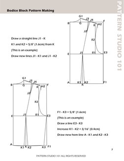 Bodice Block Pattern Making Guide | PDF