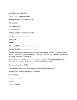 GES Letter Samples for Teachers | PDF