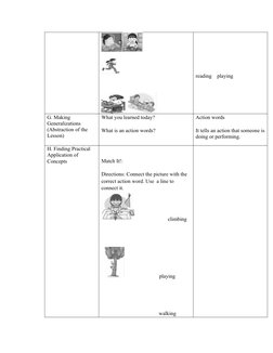 Detailed English Lesson Plan for Grade 1 | PDF | Lesson Plan | Learning