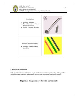 9
UCB “San Pablo”
Sede Regional Santa Cruz
Carrera Ingeniería Industrial
IND-230 Investigación de Mercados y Comercialización