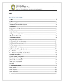 1
UCB “San Pablo”
Sede Regional Santa Cruz
Carrera Ingeniería Industrial
IND-230 Investigación de Mercados y Comercialización