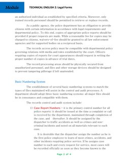Police Report Numbering Systems | PDF | Arrest | Computer File
