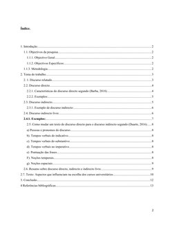 Índice.
1. Introdução........................................................................................................