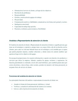 Manual de funciones de atención al cliente | PDF | Servicio al Cliente ...