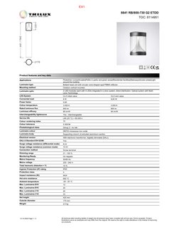 8841 RB/800-730 G2 ETDD
TOC: 8114951
13.10.2022 Page 1 / 3
All technical data including details of weight and dimensions have