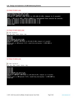 VLSM Addressing Scheme Lab Guide | PDF | Computer Network | Ip Address