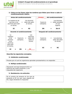 Teorias Del Aprendizaje y La Memoria Semana 4 San | PDF | Artes del ...