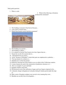 Overview of Egyptian Art History | PDF | Ancient Egypt | Pyramid