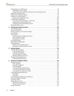 10 
Contents
ClaimCenter 6.0.8 Configuration Guide
 
Linking Studio to a SCM System . . . . . . . . . . . . . . . . . . . . .
