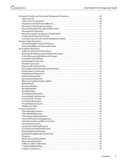 ClaimCenter 6.0.8 Configuration Guide
 
 
Contents
5
 
Document Creation and Document Management Parameters . . . . . . . . .