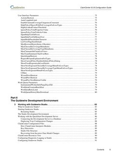 ClaimCenter 6.0.8 Configuration Guide
 
 
Contents
9
 
User Interface Parameters. . . . . . . . . . . . . . . . . . . . . . .