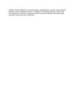 Pas Assessment.pdf PAS Score Interpretation Guide | PDF | Risk | Shyness