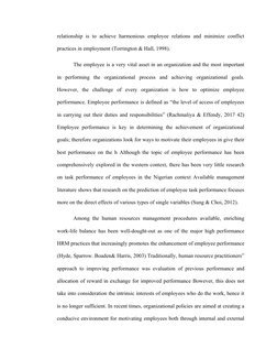 relationship  is  to  achieve  harmonious  employee  relations  and minimize  conflict
practices in employment (Torrington &