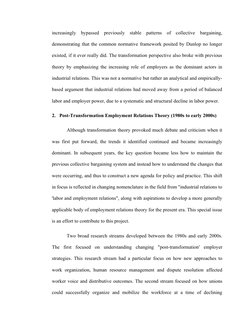 increasingly  bypassed  previously  stable  patterns  of  collective  bargaining,
demonstrating that the common normative fra