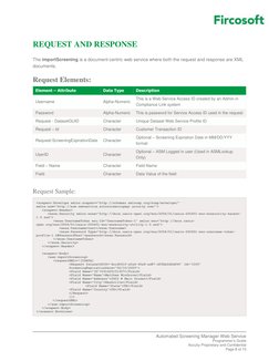 Screening Request Management Fircosoft Automated Screening Guide | PDF | World Wide Web | Internet & Web