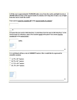 Tim's Board Questions TIMSS Science Test Sample Questions | PDF | Digestion | Chemistry