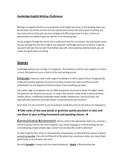 C2 Writing Proficiency Guide | PDF | English Language | Essays