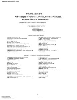 CD  de  la  Garza,  TSP,  Inc.
J.  Greenslade,  
presidente  DS  George,  vice-
presidente  RD  Strong,  vice-
presidente  CJ