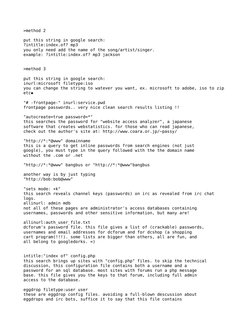 >method 2 
put this string in google search: 
?intitle:index.of? mp3 
you only need add the name of the song/artist/singer.