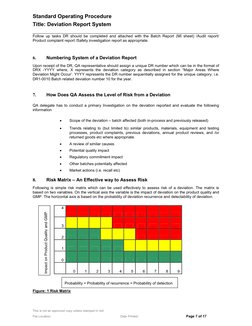 Iso Deviation Report Example Deviation Report System Overview | PDF | Business | Business Process