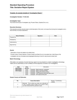 Deviation Report System Overview | PDF | Business | Business Process